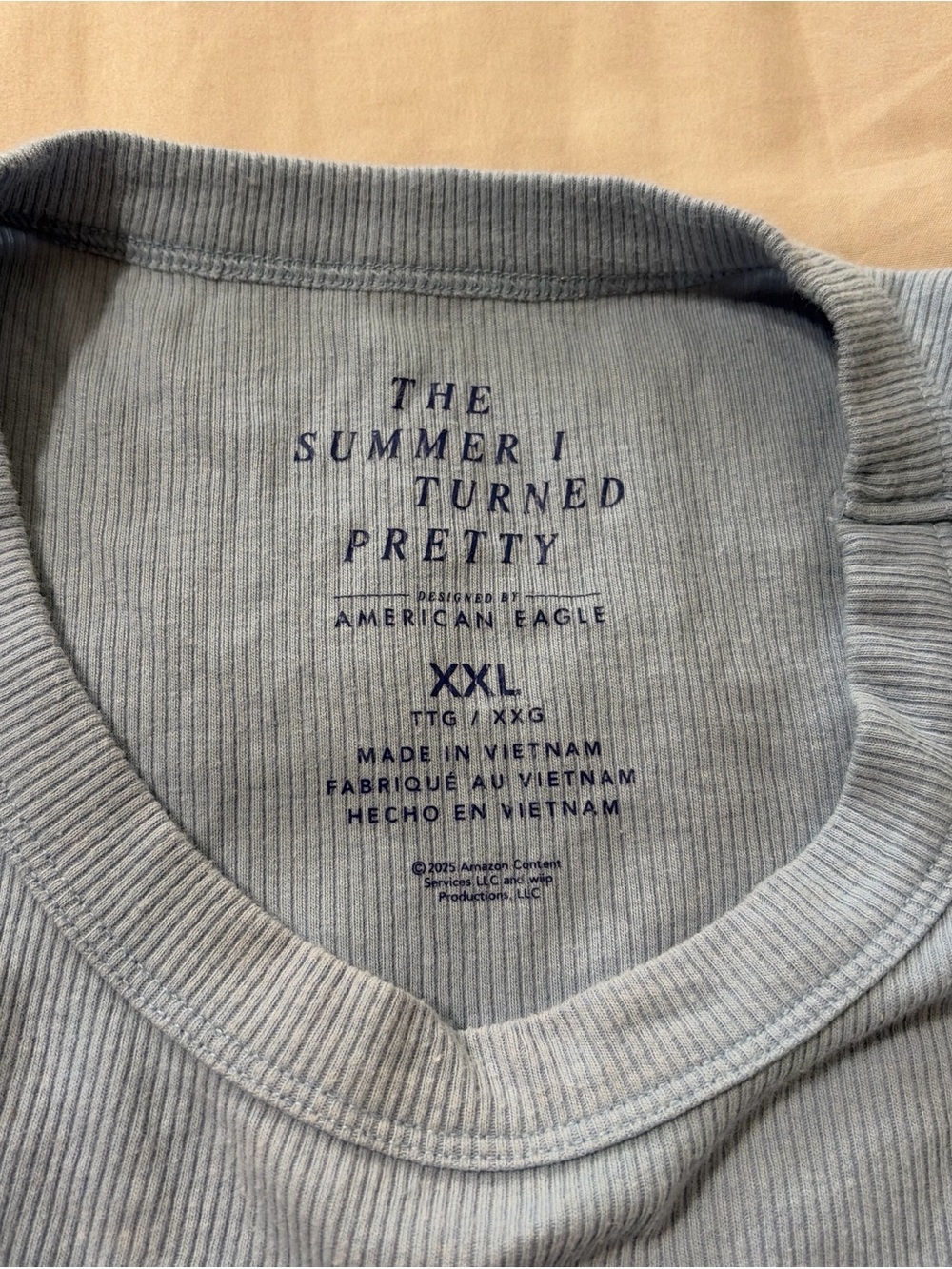 AE Team Jeremiah Forever Light Blue Graphic short sleeve Tee - Picture 2 of 3